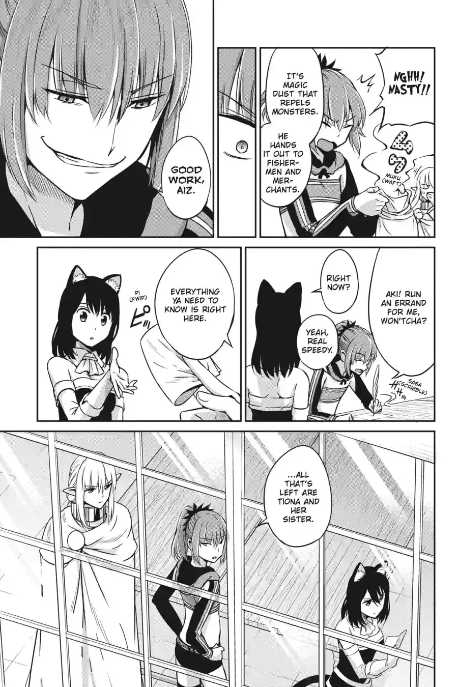 Is It Wrong to Try to Pick Up Girls in a Dungeon? On the Side: Sword Oratoria Chapter 2.5 page 17 - 