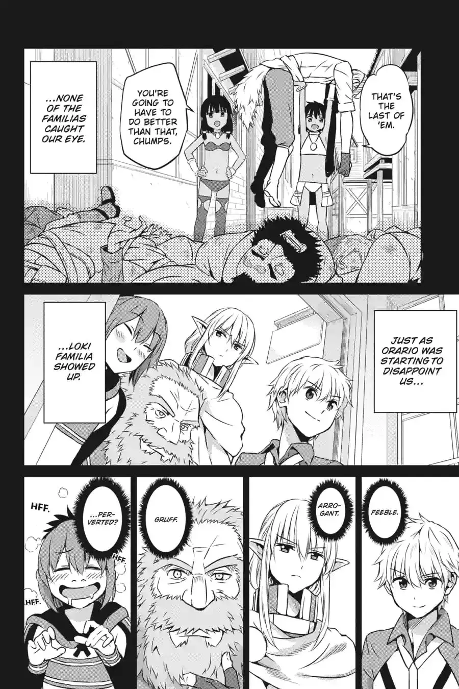 Is It Wrong to Try to Pick Up Girls in a Dungeon? On the Side: Sword Oratoria Chapter 2.5 page 4 - 