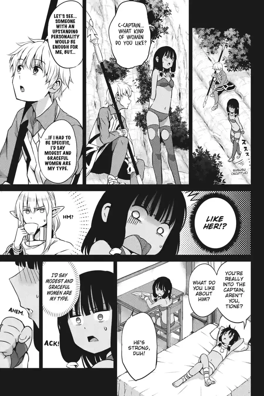 Is It Wrong to Try to Pick Up Girls in a Dungeon? On the Side: Sword Oratoria Chapter 2.5 page 9 - 