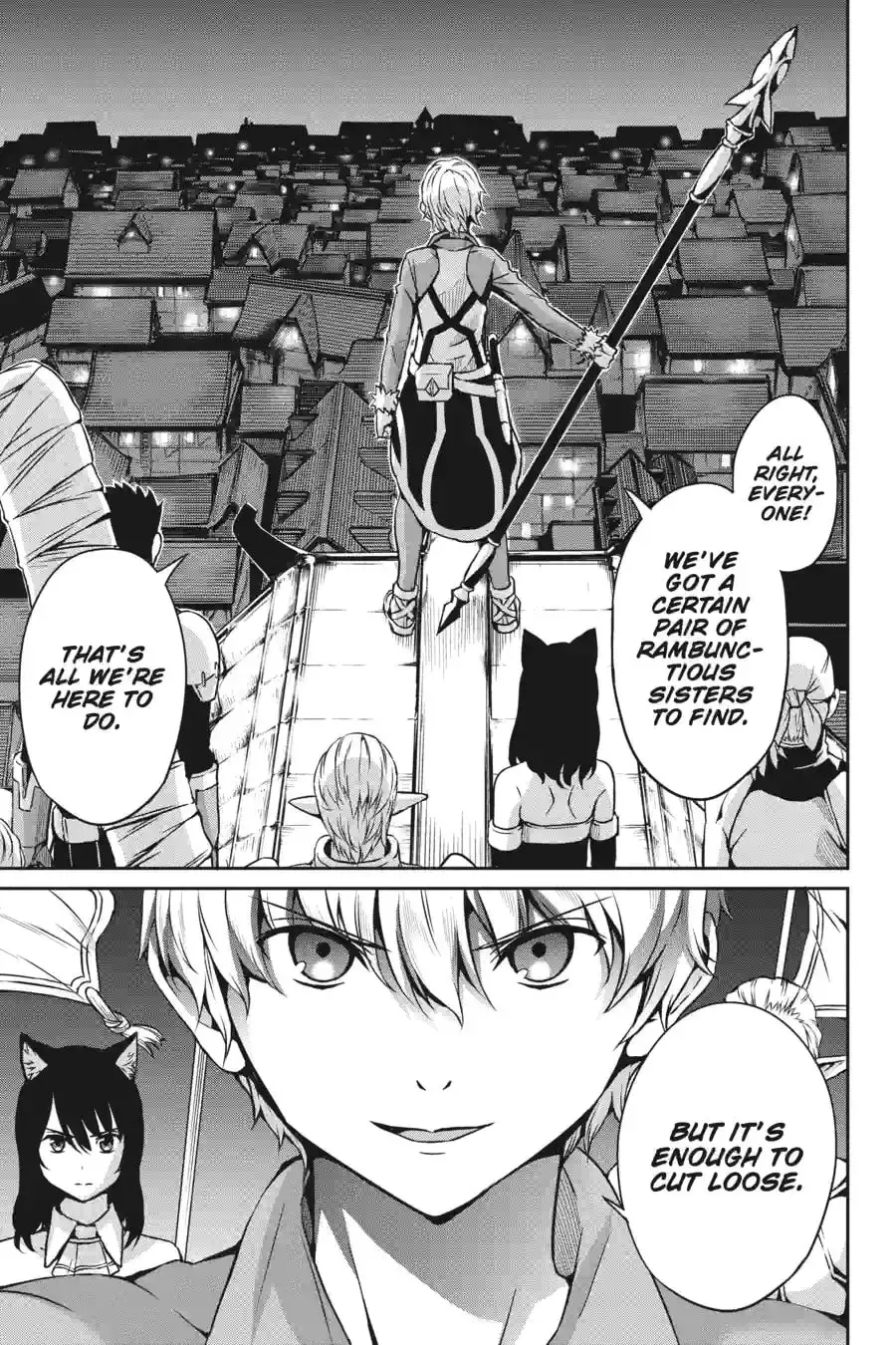 Is It Wrong to Try to Pick Up Girls in a Dungeon? On the Side: Sword Oratoria Chapter 2.8 page 14 - 