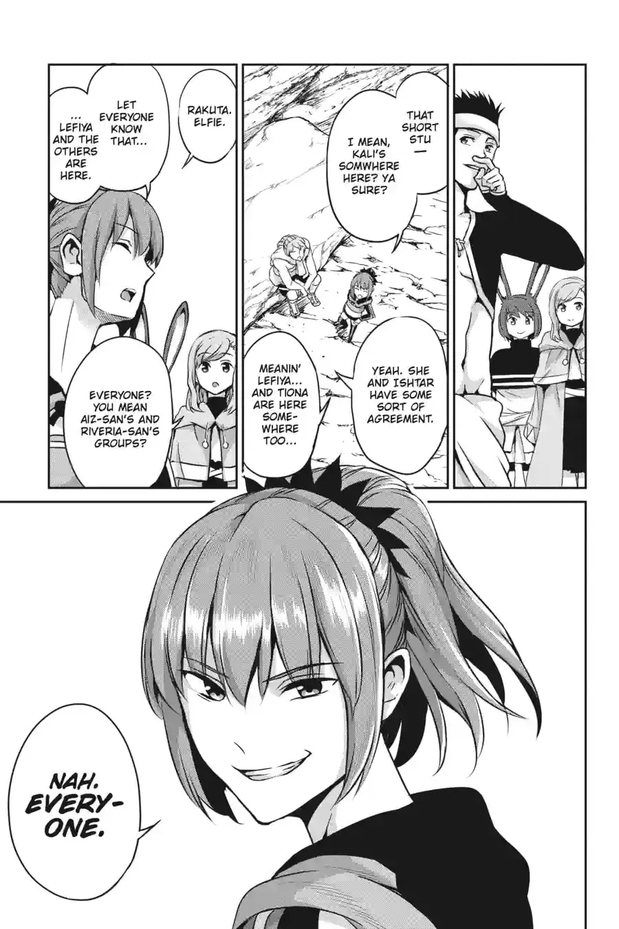 Is It Wrong to Try to Pick Up Girls in a Dungeon? On the Side: Sword Oratoria Chapter 2.8 page 8 - 