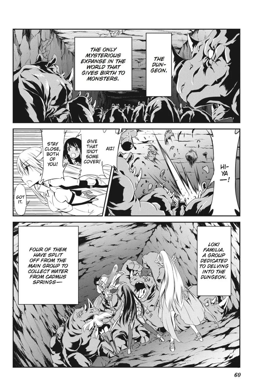Is It Wrong to Try to Pick Up Girls in a Dungeon? On the Side: Sword Oratoria Chapter 2 page 2 - 