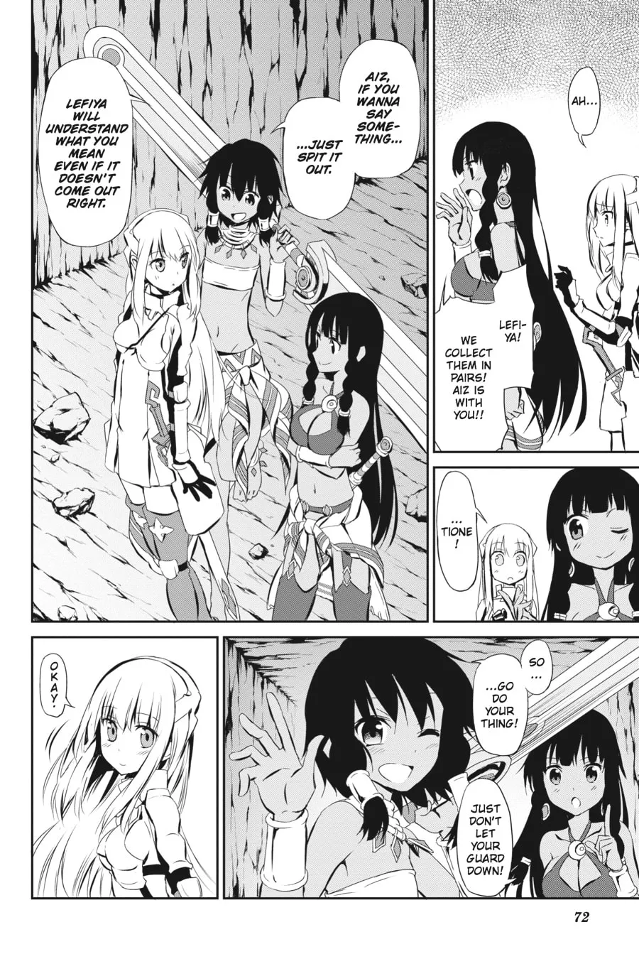 Is It Wrong to Try to Pick Up Girls in a Dungeon? On the Side: Sword Oratoria Chapter 2 page 14 - 