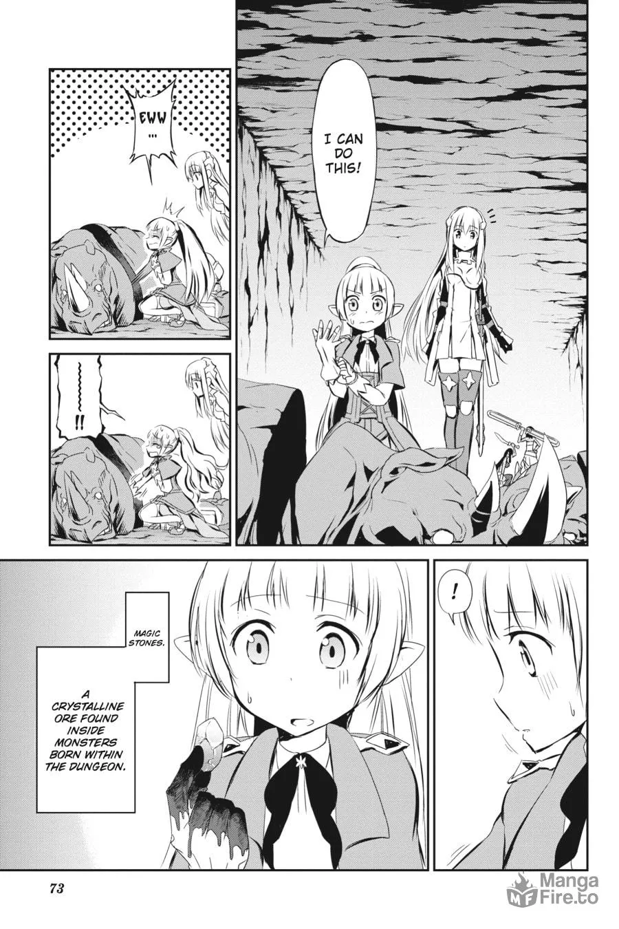 Is It Wrong to Try to Pick Up Girls in a Dungeon? On the Side: Sword Oratoria Chapter 2 page 15 - 