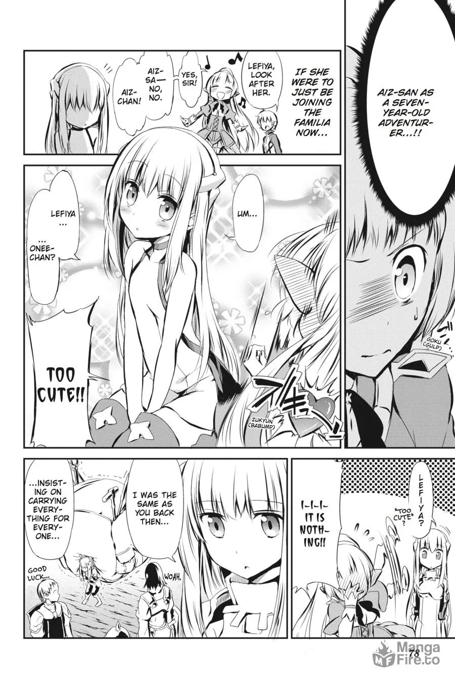 Is It Wrong to Try to Pick Up Girls in a Dungeon? On the Side: Sword Oratoria Chapter 2 page 20 - 