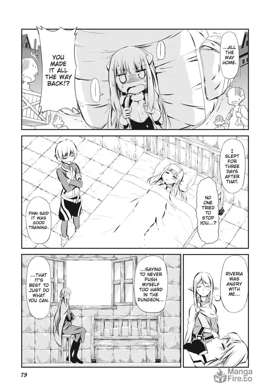 Is It Wrong to Try to Pick Up Girls in a Dungeon? On the Side: Sword Oratoria Chapter 2 page 21 - 