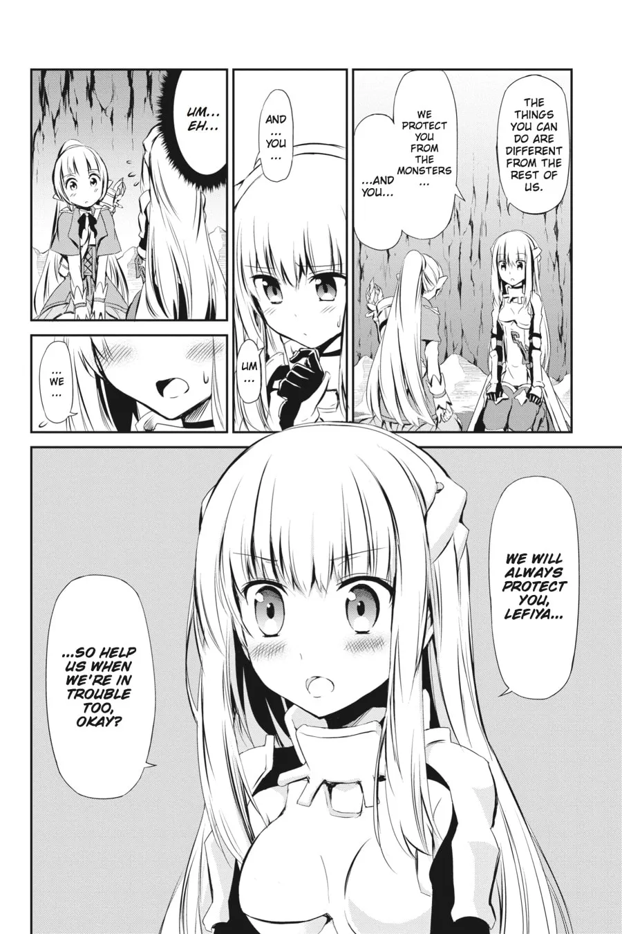 Is It Wrong to Try to Pick Up Girls in a Dungeon? On the Side: Sword Oratoria Chapter 2 page 22 - 