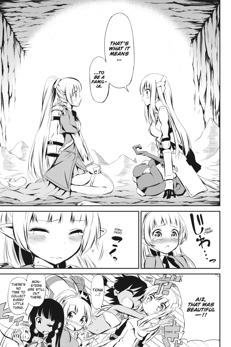 Is It Wrong to Try to Pick Up Girls in a Dungeon? On the Side: Sword Oratoria Chapter 2 page 23 - 