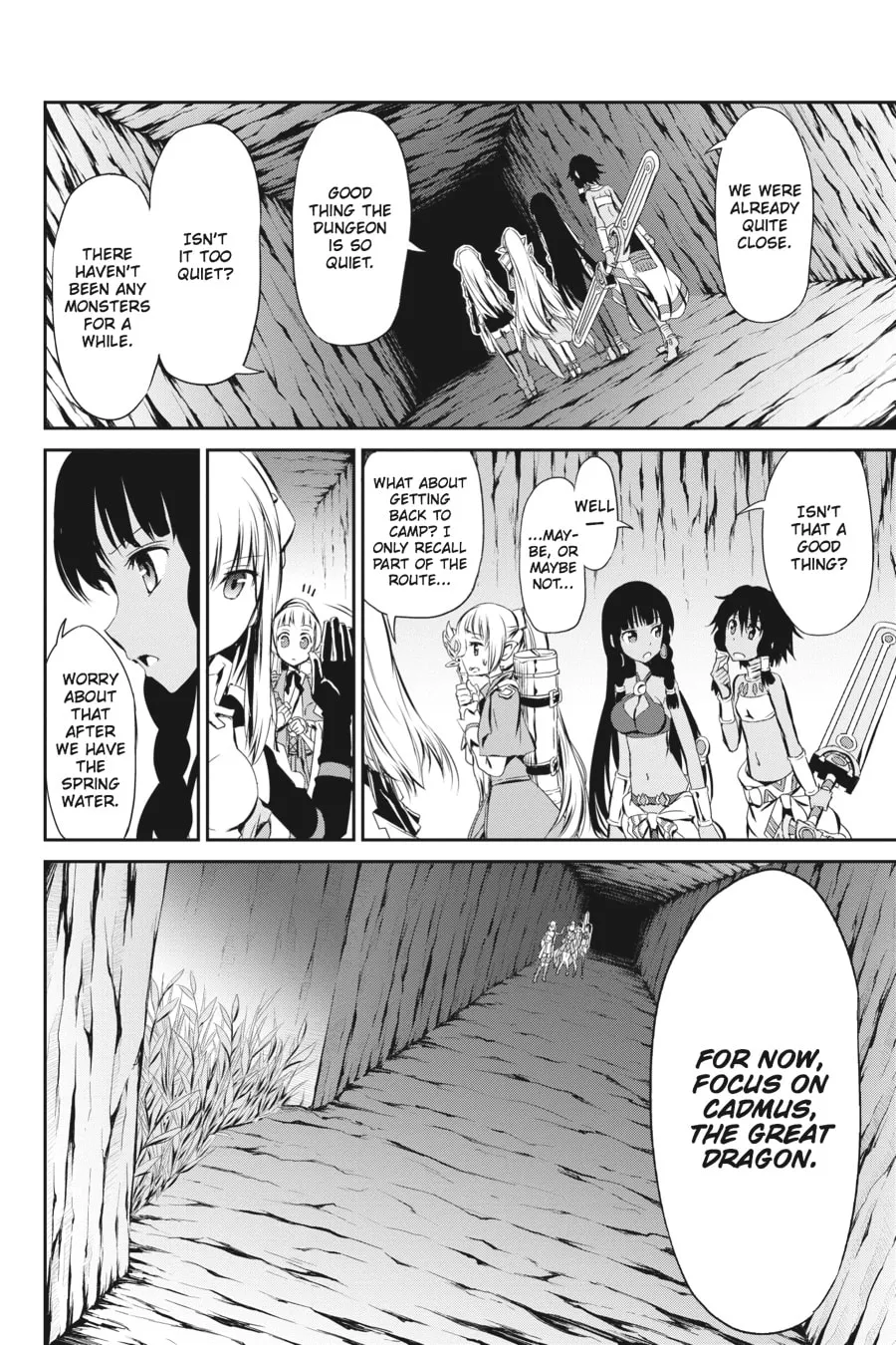 Is It Wrong to Try to Pick Up Girls in a Dungeon? On the Side: Sword Oratoria Chapter 2 page 28 - 