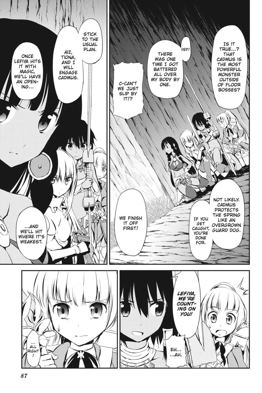 Is It Wrong to Try to Pick Up Girls in a Dungeon? On the Side: Sword Oratoria Chapter 2 page 29 - 