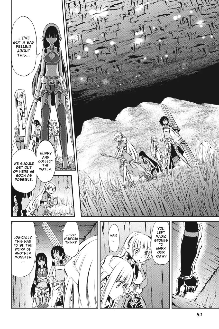 Is It Wrong to Try to Pick Up Girls in a Dungeon? On the Side: Sword Oratoria Chapter 2 page 34 - 