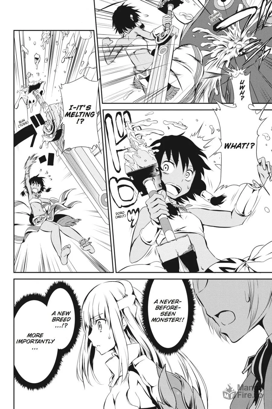 Is It Wrong to Try to Pick Up Girls in a Dungeon? On the Side: Sword Oratoria Chapter 2 page 40 - 
