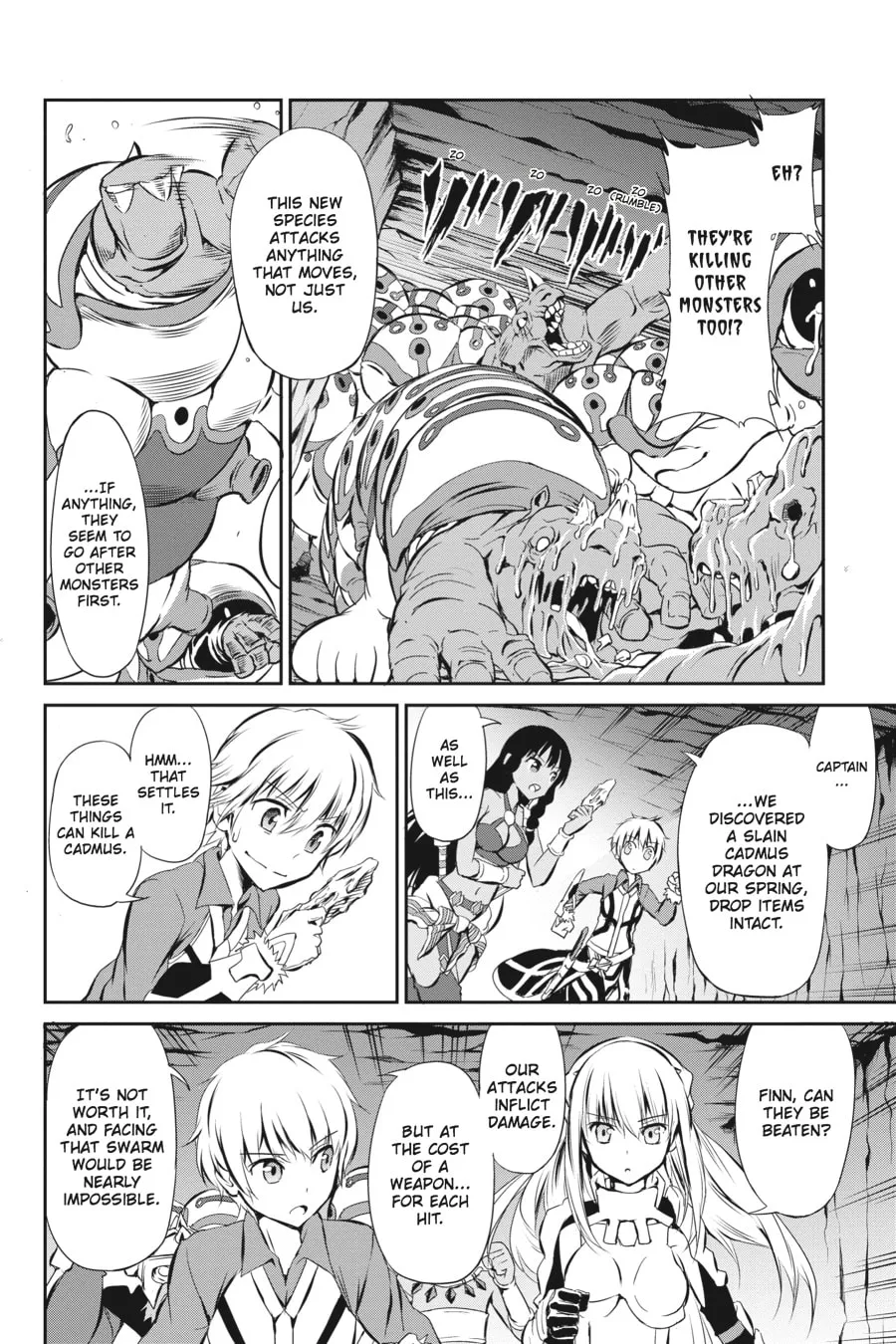 Is It Wrong to Try to Pick Up Girls in a Dungeon? On the Side: Sword Oratoria Chapter 2 page 44 - 