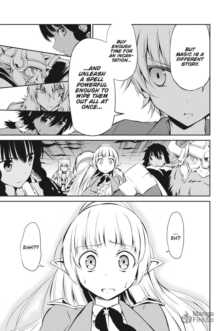 Is It Wrong to Try to Pick Up Girls in a Dungeon? On the Side: Sword Oratoria Chapter 2 page 45 - 