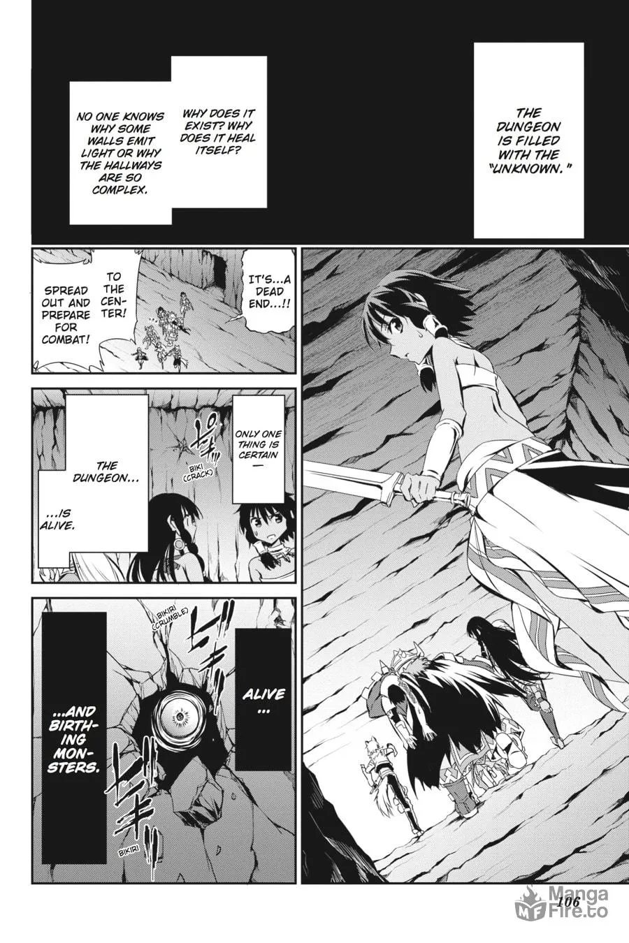 Is It Wrong to Try to Pick Up Girls in a Dungeon? On the Side: Sword Oratoria Chapter 2 page 48 - 