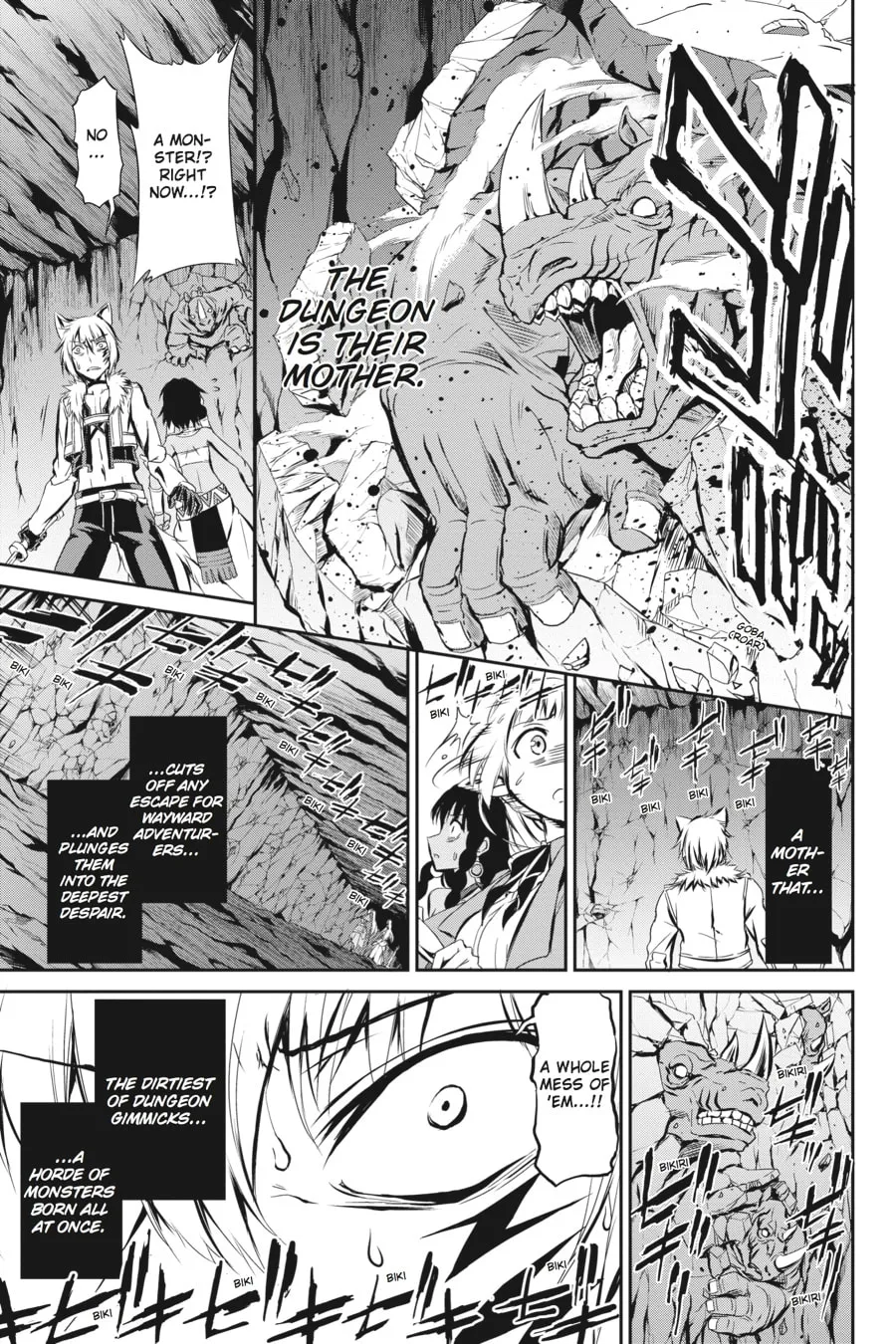 Is It Wrong to Try to Pick Up Girls in a Dungeon? On the Side: Sword Oratoria Chapter 2 page 49 - 