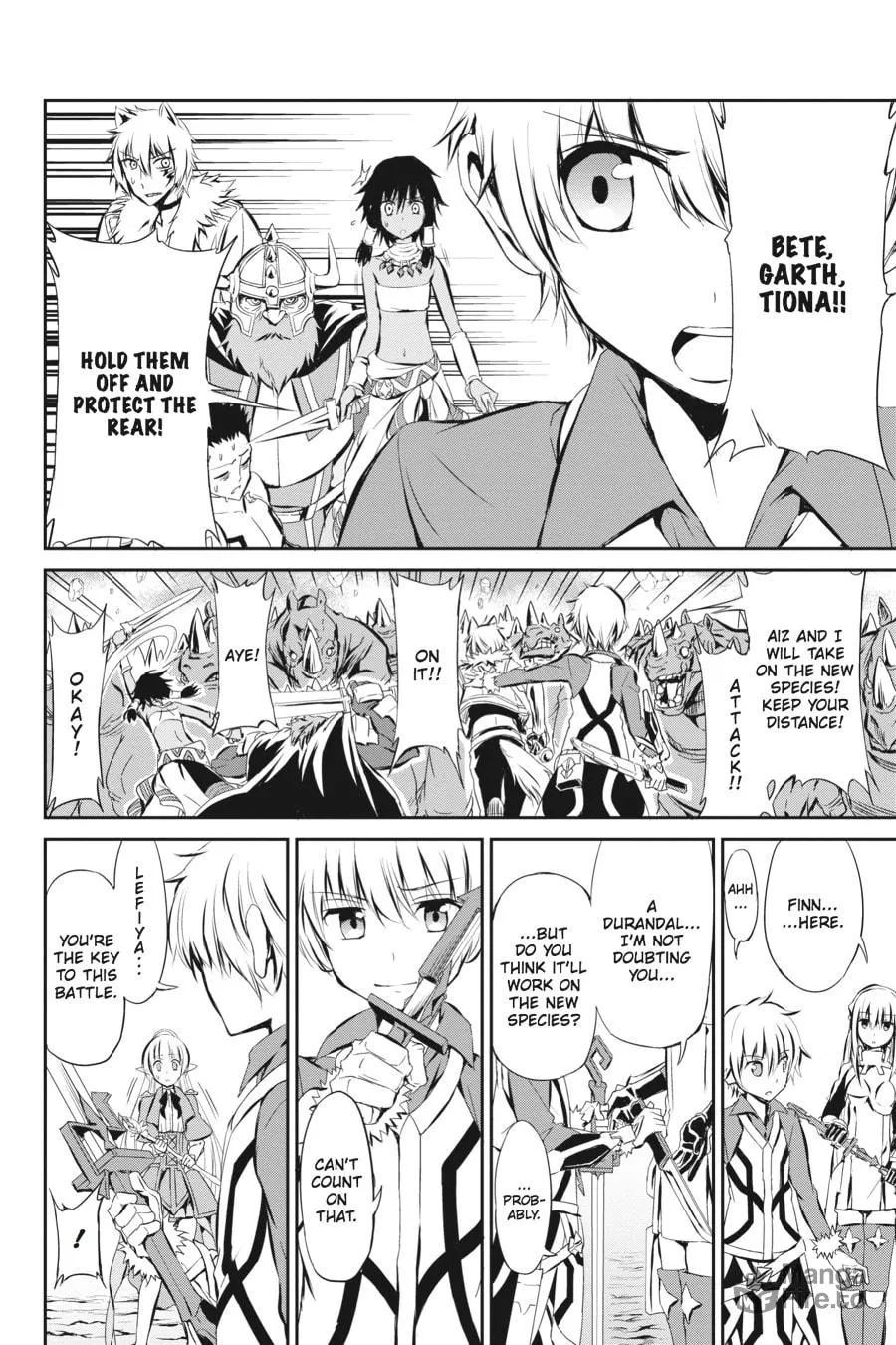 Is It Wrong to Try to Pick Up Girls in a Dungeon? On the Side: Sword Oratoria Chapter 2 page 51 - 