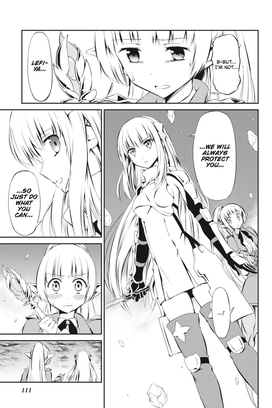 Is It Wrong to Try to Pick Up Girls in a Dungeon? On the Side: Sword Oratoria Chapter 2 page 52 - 