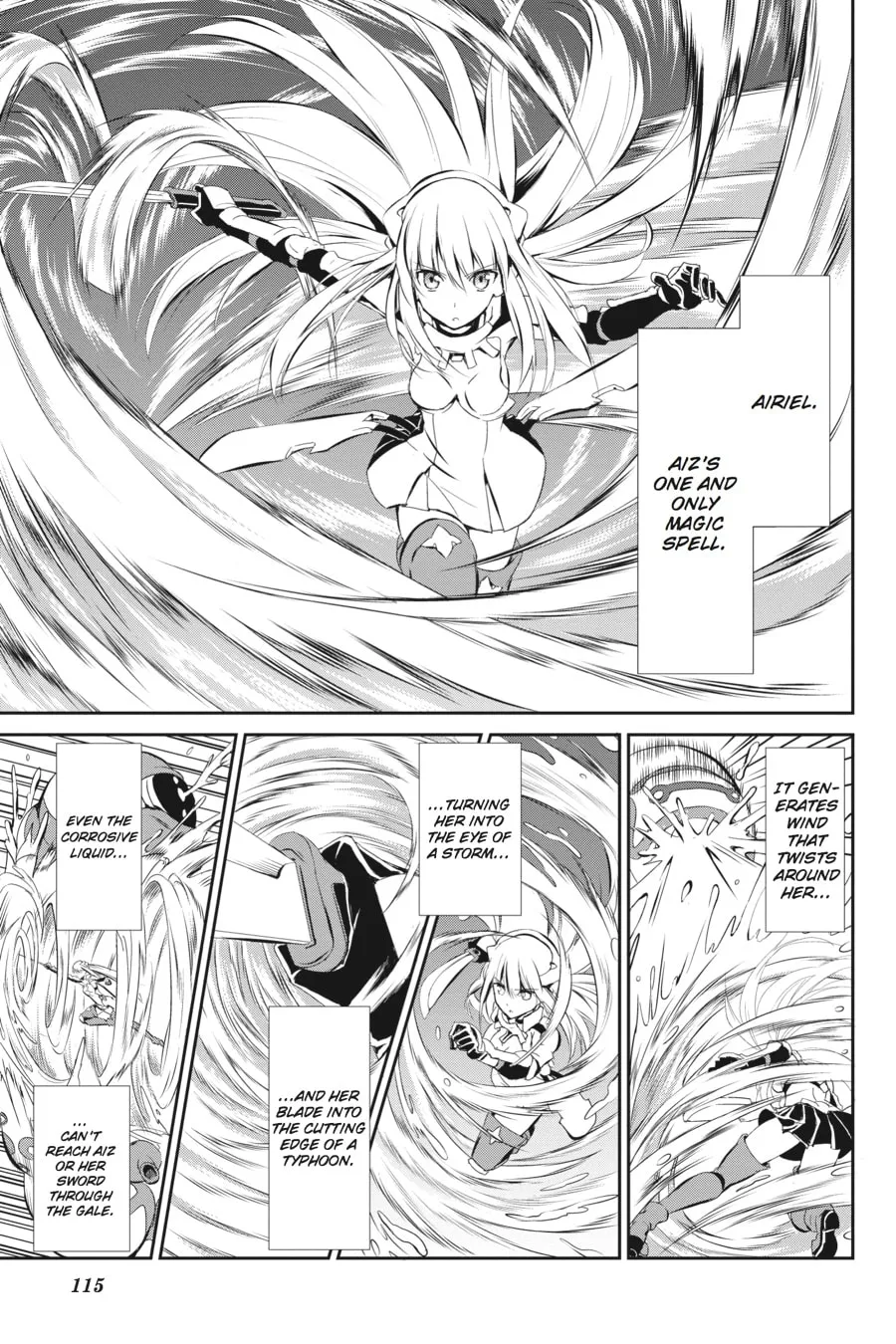 Is It Wrong to Try to Pick Up Girls in a Dungeon? On the Side: Sword Oratoria Chapter 2 page 56 - 