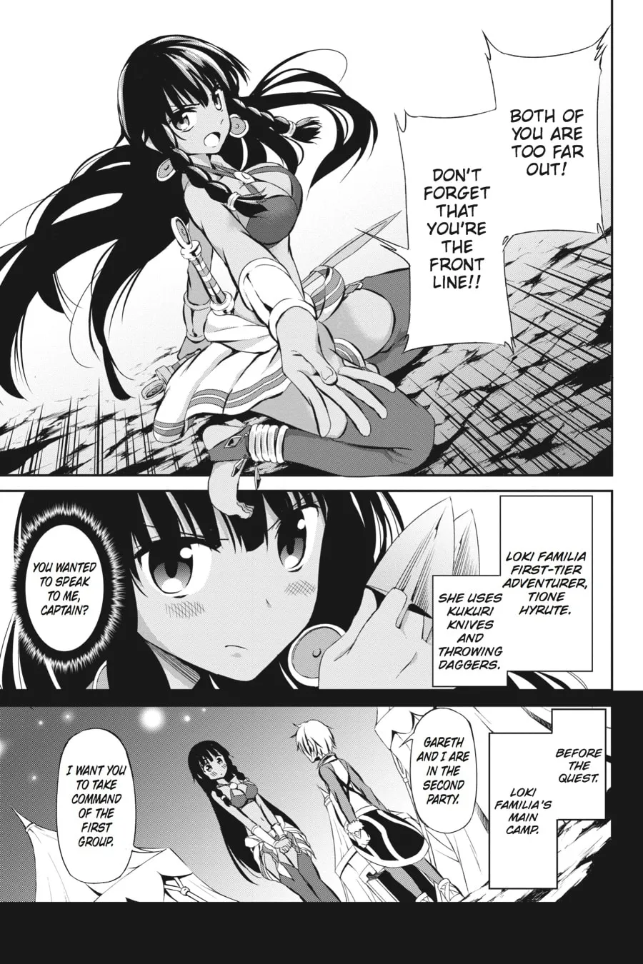 Is It Wrong to Try to Pick Up Girls in a Dungeon? On the Side: Sword Oratoria Chapter 2 page 7 - 