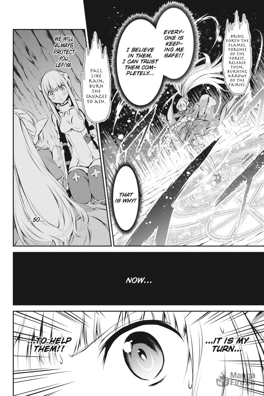 Is It Wrong to Try to Pick Up Girls in a Dungeon? On the Side: Sword Oratoria Chapter 2 page 63 - 
