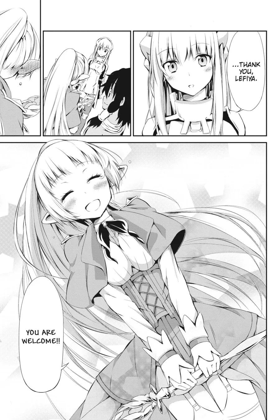 Is It Wrong to Try to Pick Up Girls in a Dungeon? On the Side: Sword Oratoria Chapter 2 page 67 - 