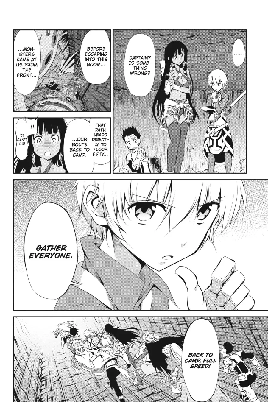 Is It Wrong to Try to Pick Up Girls in a Dungeon? On the Side: Sword Oratoria Chapter 2 page 68 - 