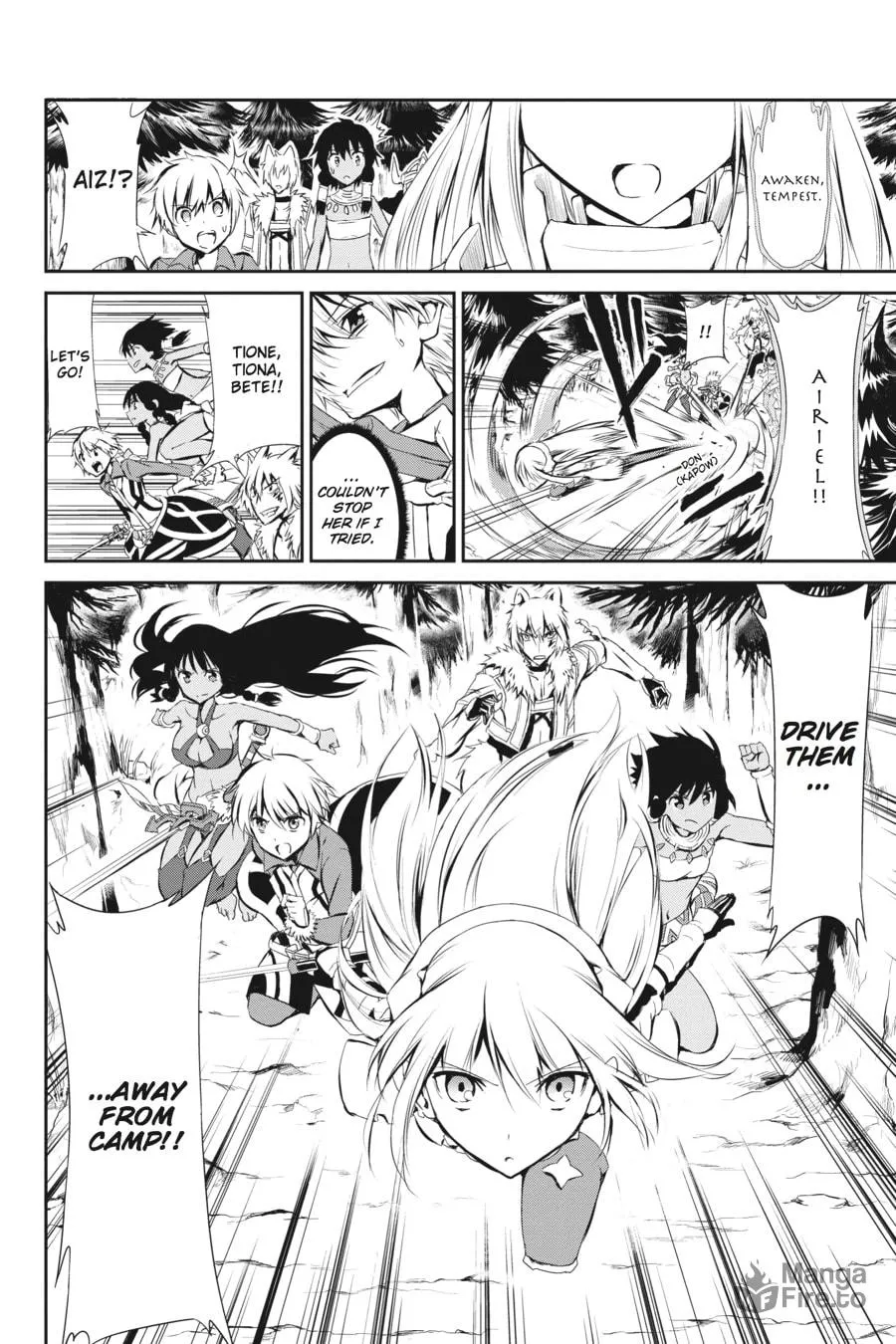 Is It Wrong to Try to Pick Up Girls in a Dungeon? On the Side: Sword Oratoria Chapter 2 page 70 - 