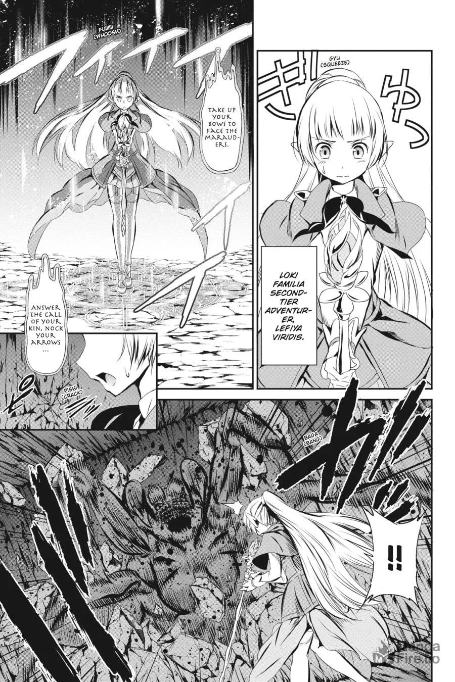 Is It Wrong to Try to Pick Up Girls in a Dungeon? On the Side: Sword Oratoria Chapter 2 page 9 - 