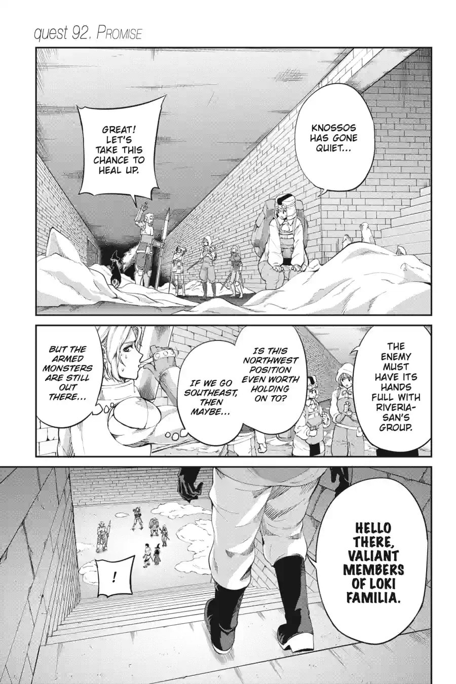 Is It Wrong to Try to Pick Up Girls in a Dungeon? On the Side: Sword Oratoria Chapter 240 page 1 - 