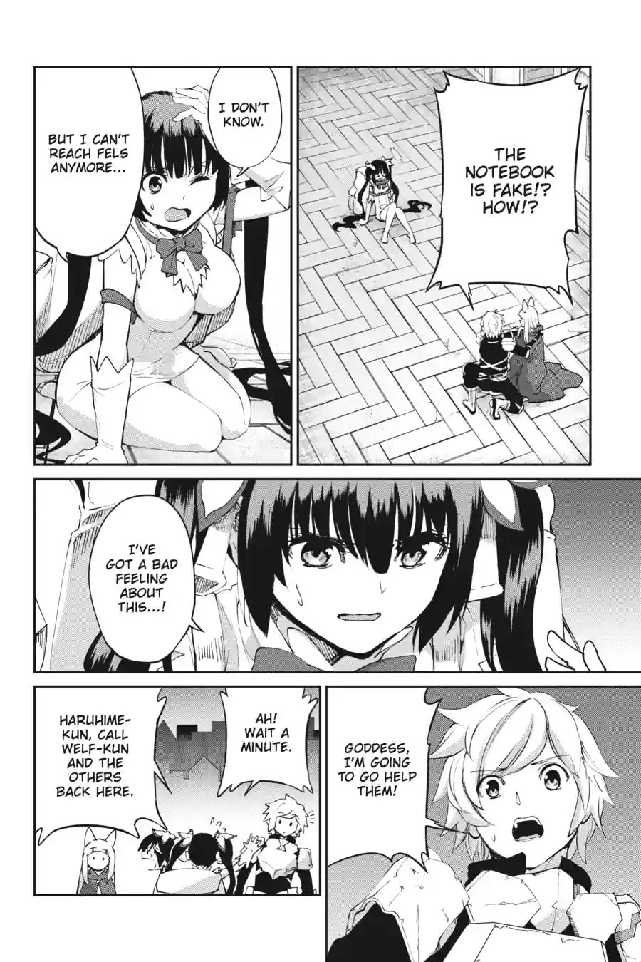 Is It Wrong to Try to Pick Up Girls in a Dungeon? On the Side: Sword Oratoria Chapter 240 page 12 - 