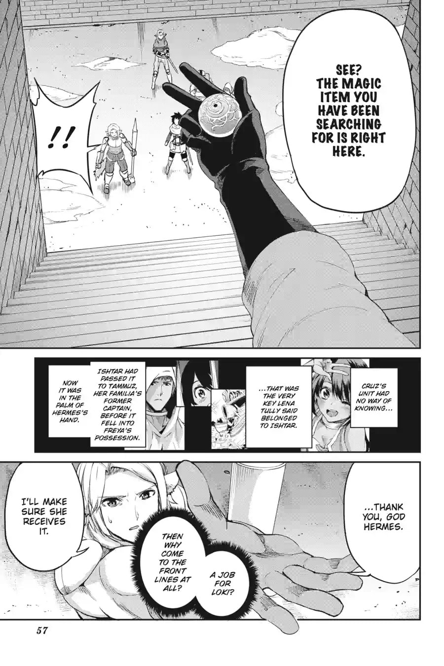 Is It Wrong to Try to Pick Up Girls in a Dungeon? On the Side: Sword Oratoria Chapter 240 page 3 - 