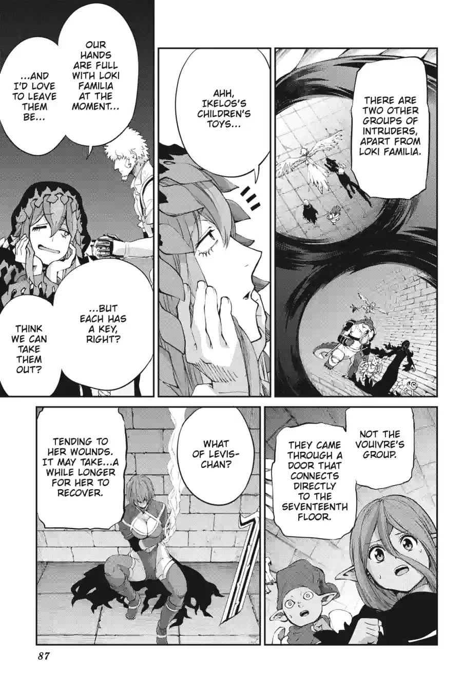 Is It Wrong to Try to Pick Up Girls in a Dungeon? On the Side: Sword Oratoria Chapter 242 page 2 - 