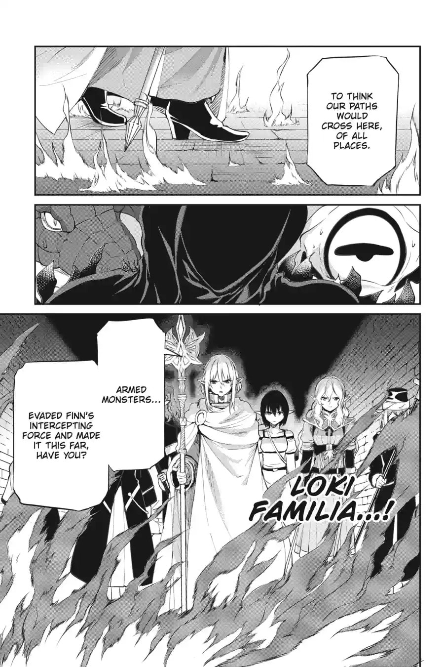 Is It Wrong to Try to Pick Up Girls in a Dungeon? On the Side: Sword Oratoria Chapter 242 page 8 - 