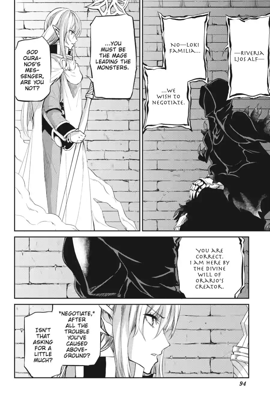 Is It Wrong to Try to Pick Up Girls in a Dungeon? On the Side: Sword Oratoria Chapter 242 page 9 - 