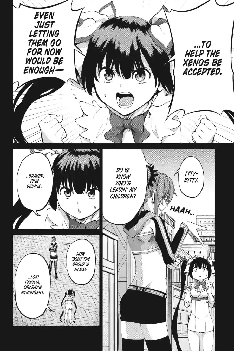 Is It Wrong to Try to Pick Up Girls in a Dungeon? On the Side: Sword Oratoria Chapter 243 page 12 - 