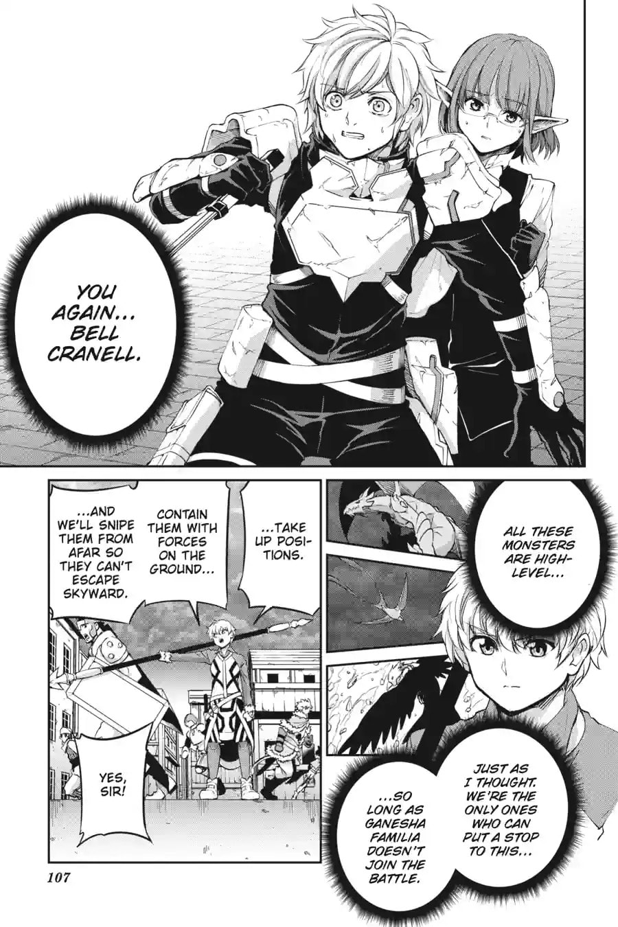 Is It Wrong to Try to Pick Up Girls in a Dungeon? On the Side: Sword Oratoria Chapter 243 page 3 - 