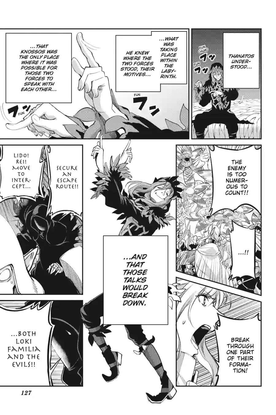 Is It Wrong to Try to Pick Up Girls in a Dungeon? On the Side: Sword Oratoria Chapter 244 page 7 - 