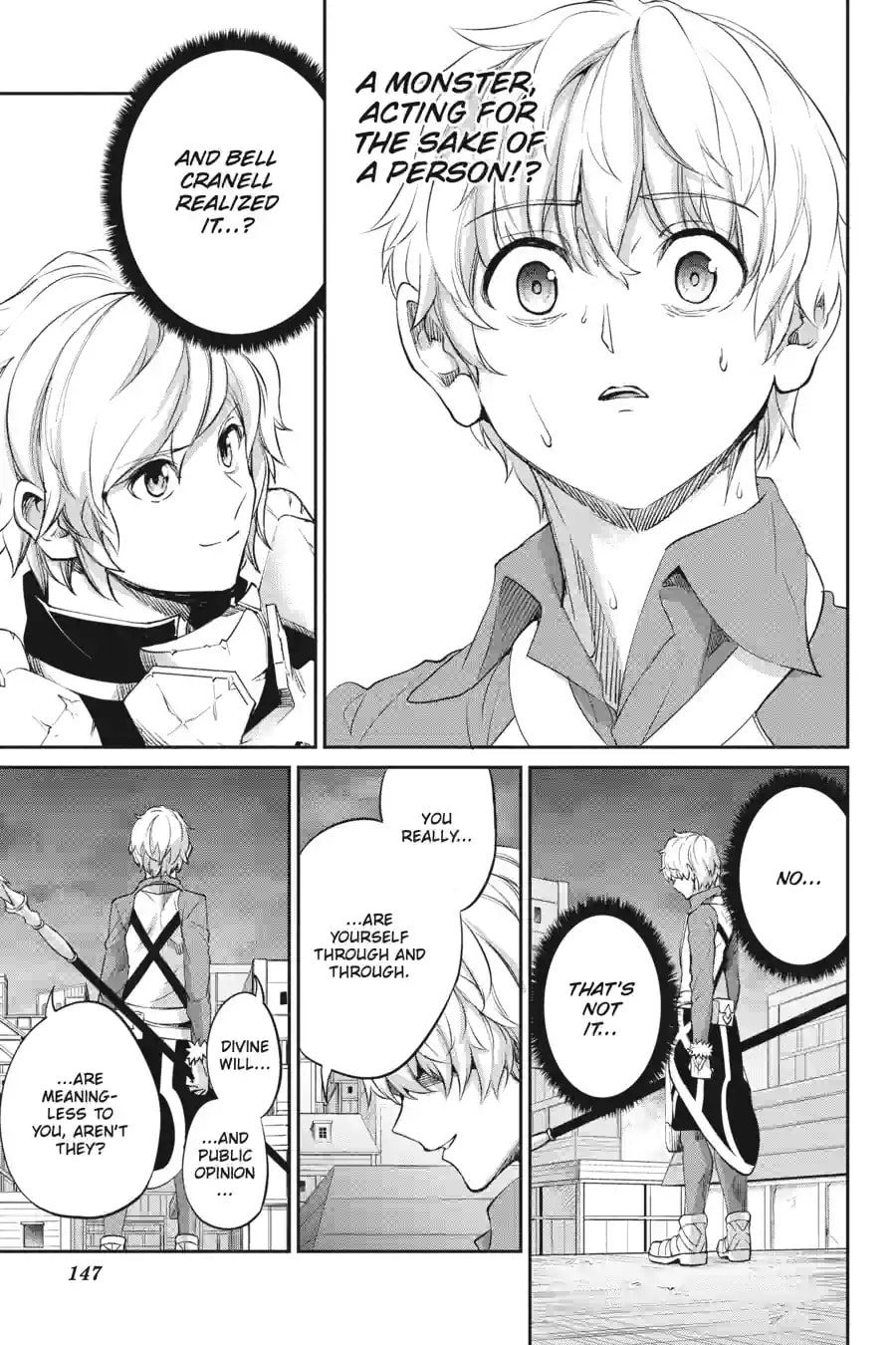 Is It Wrong to Try to Pick Up Girls in a Dungeon? On the Side: Sword Oratoria Chapter 245 page 10 - 