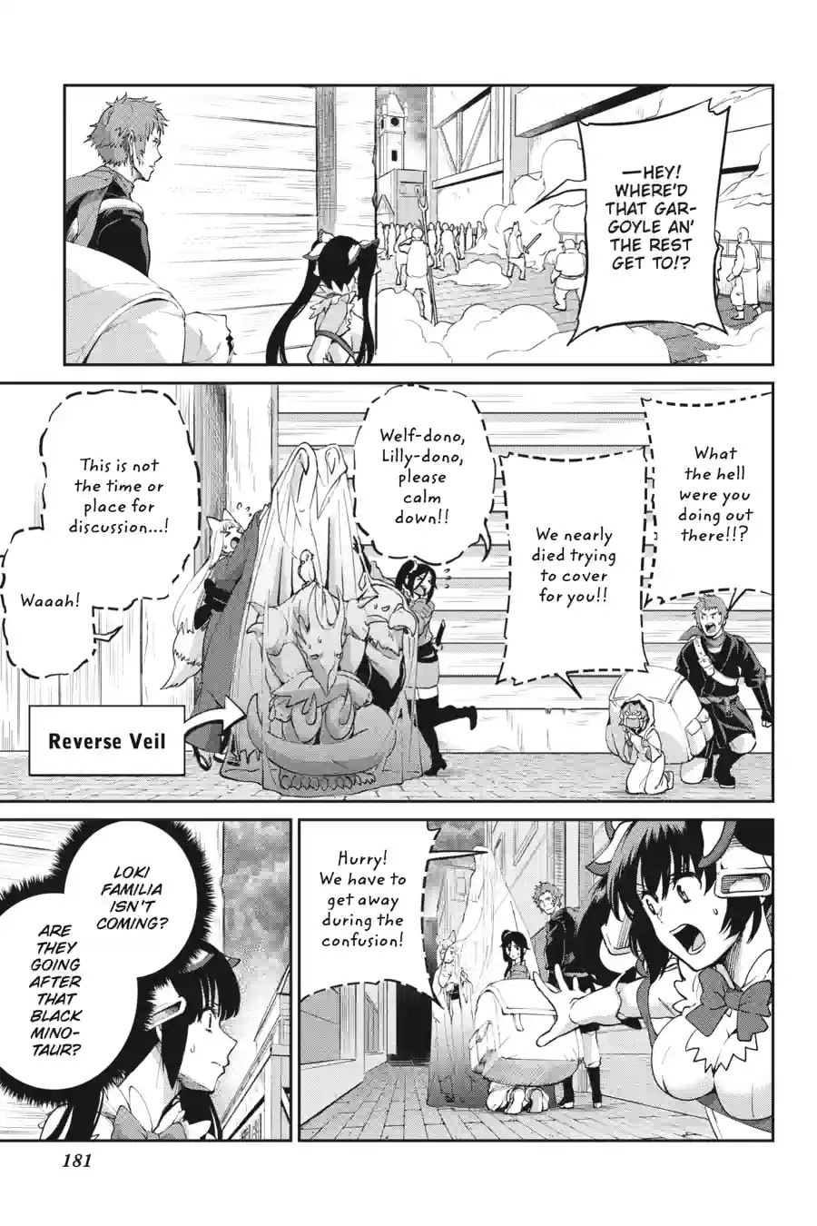 Is It Wrong to Try to Pick Up Girls in a Dungeon? On the Side: Sword Oratoria Chapter 247 page 6 - 
