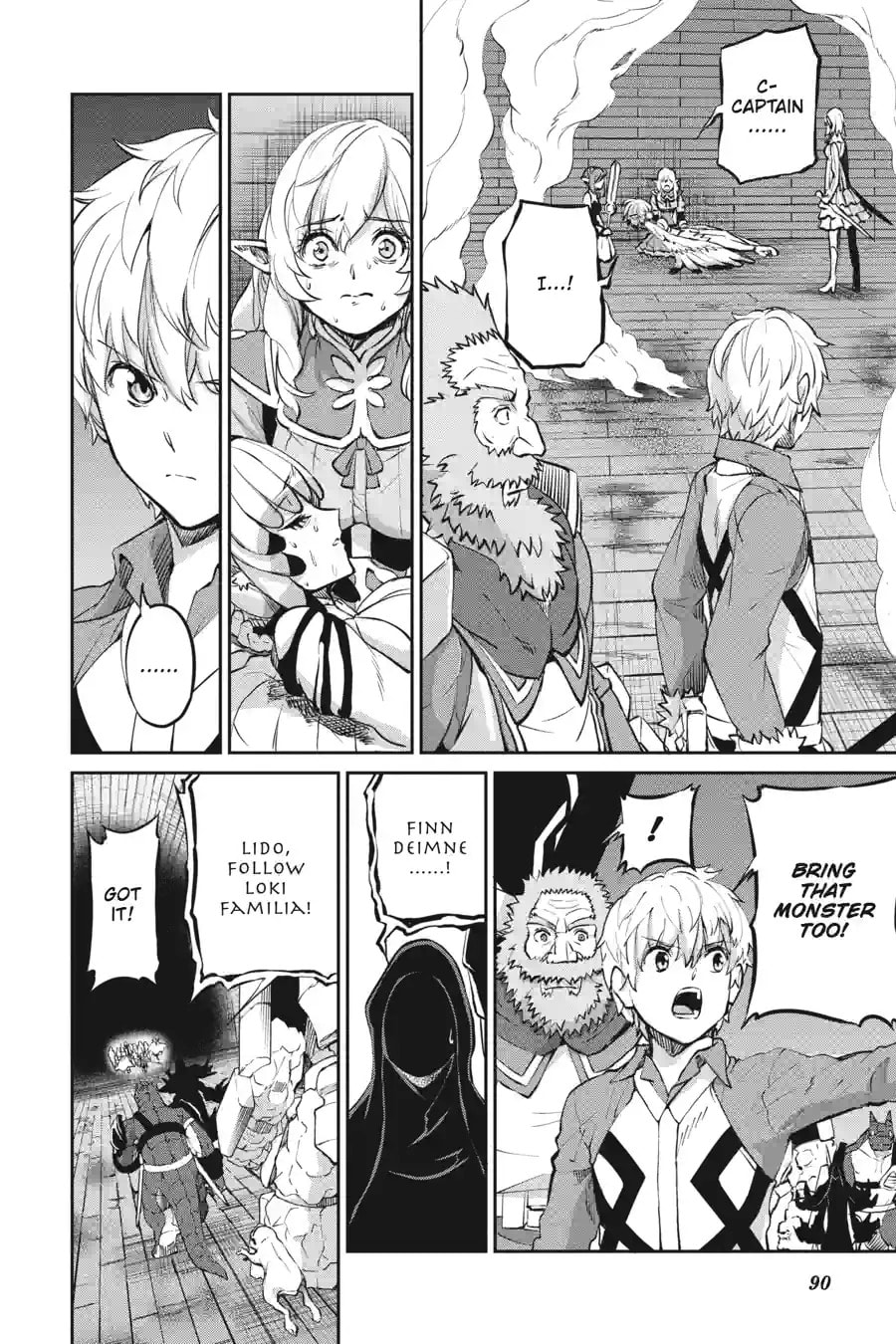 Is It Wrong to Try to Pick Up Girls in a Dungeon? On the Side: Sword Oratoria Chapter 254 page 12 - 