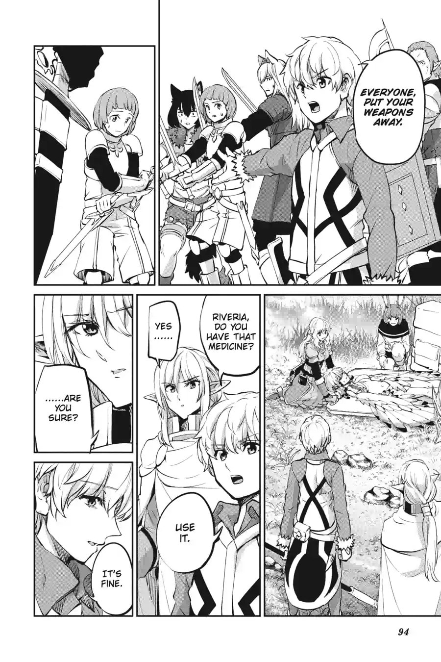 Is It Wrong to Try to Pick Up Girls in a Dungeon? On the Side: Sword Oratoria Chapter 255 page 2 - 