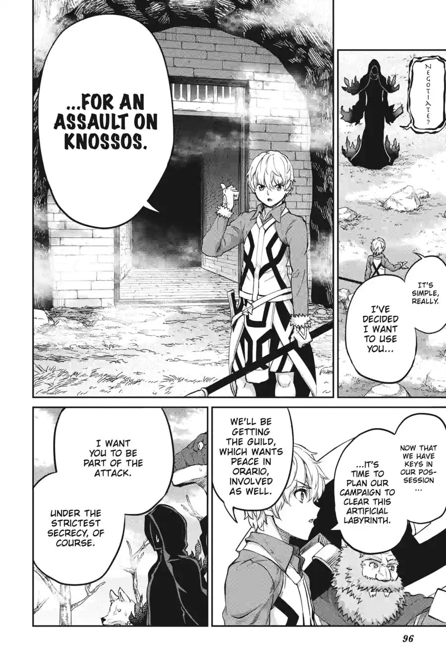 Is It Wrong to Try to Pick Up Girls in a Dungeon? On the Side: Sword Oratoria Chapter 255 page 4 - 