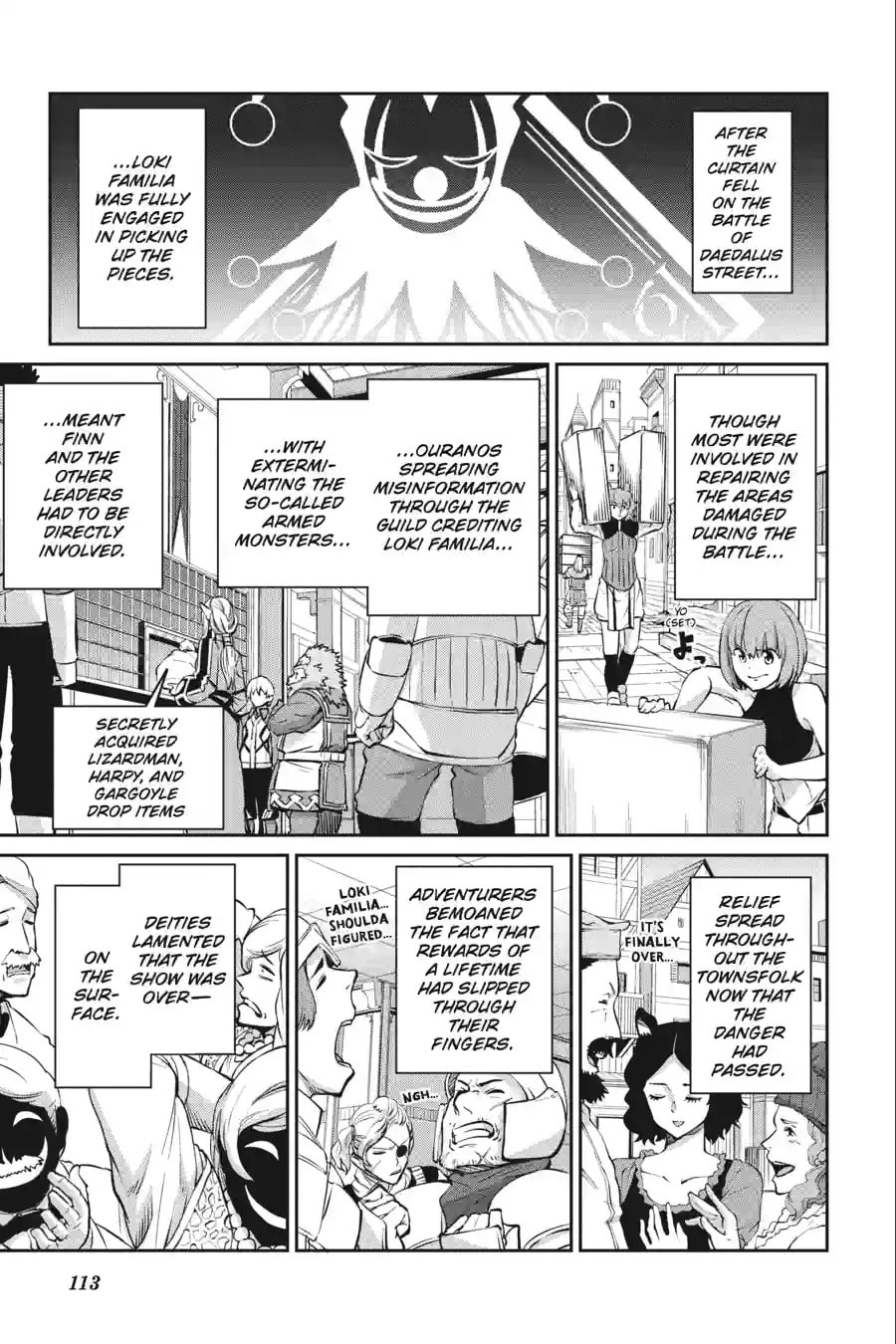 Is It Wrong to Try to Pick Up Girls in a Dungeon? On the Side: Sword Oratoria Chapter 256 page 3 - 