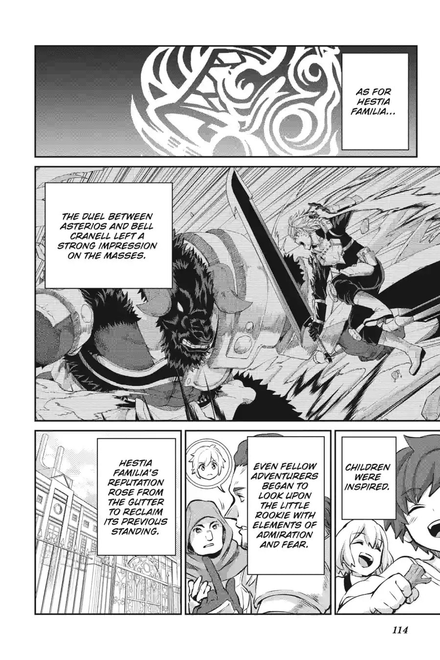 Is It Wrong to Try to Pick Up Girls in a Dungeon? On the Side: Sword Oratoria Chapter 256 page 4 - 