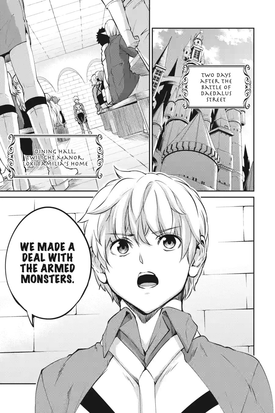 Is It Wrong to Try to Pick Up Girls in a Dungeon? On the Side: Sword Oratoria Chapter 256 page 5 - 