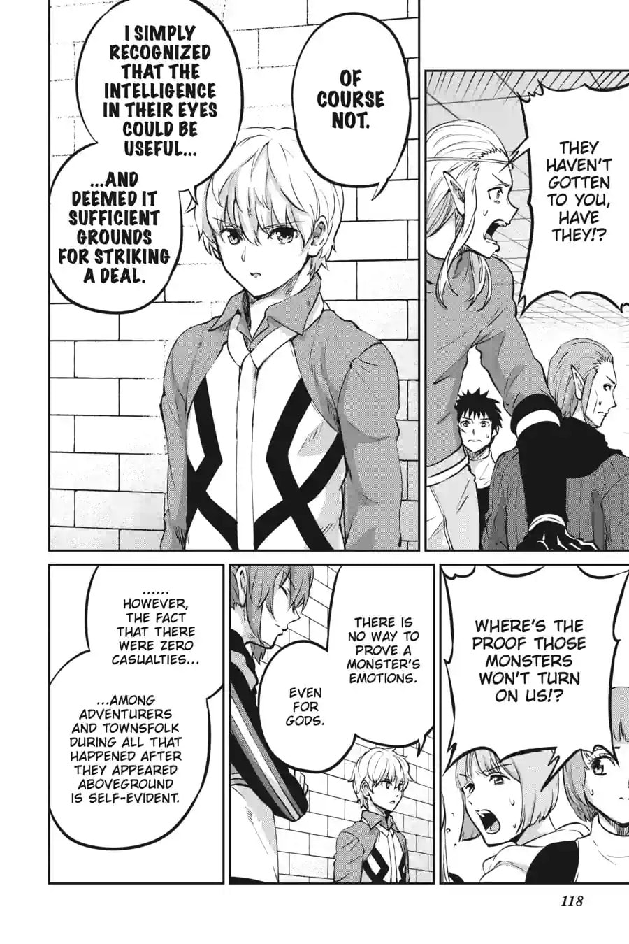 Is It Wrong to Try to Pick Up Girls in a Dungeon? On the Side: Sword Oratoria Chapter 256 page 8 - 