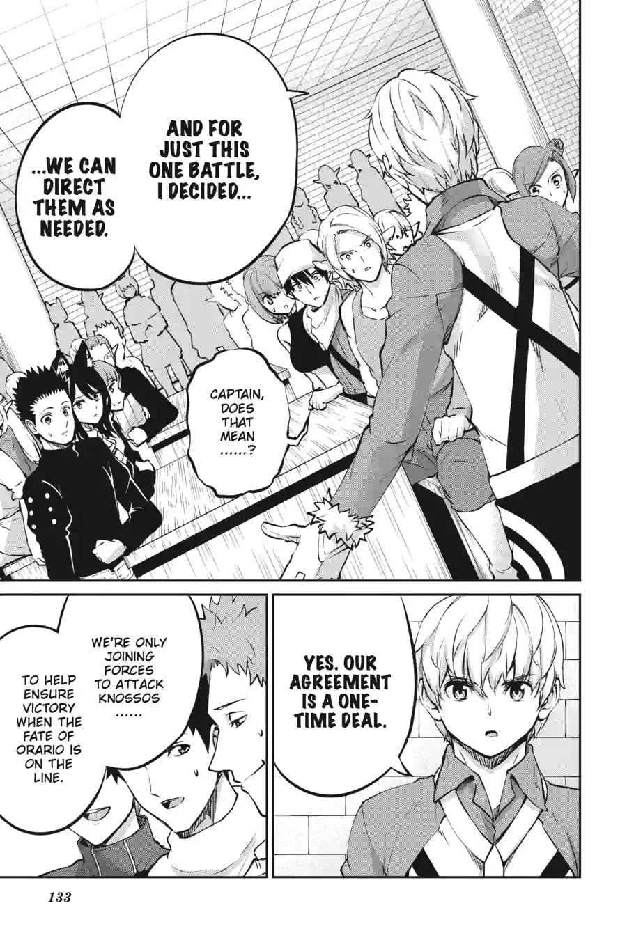 Is It Wrong to Try to Pick Up Girls in a Dungeon? On the Side: Sword Oratoria Chapter 257 page 4 - 