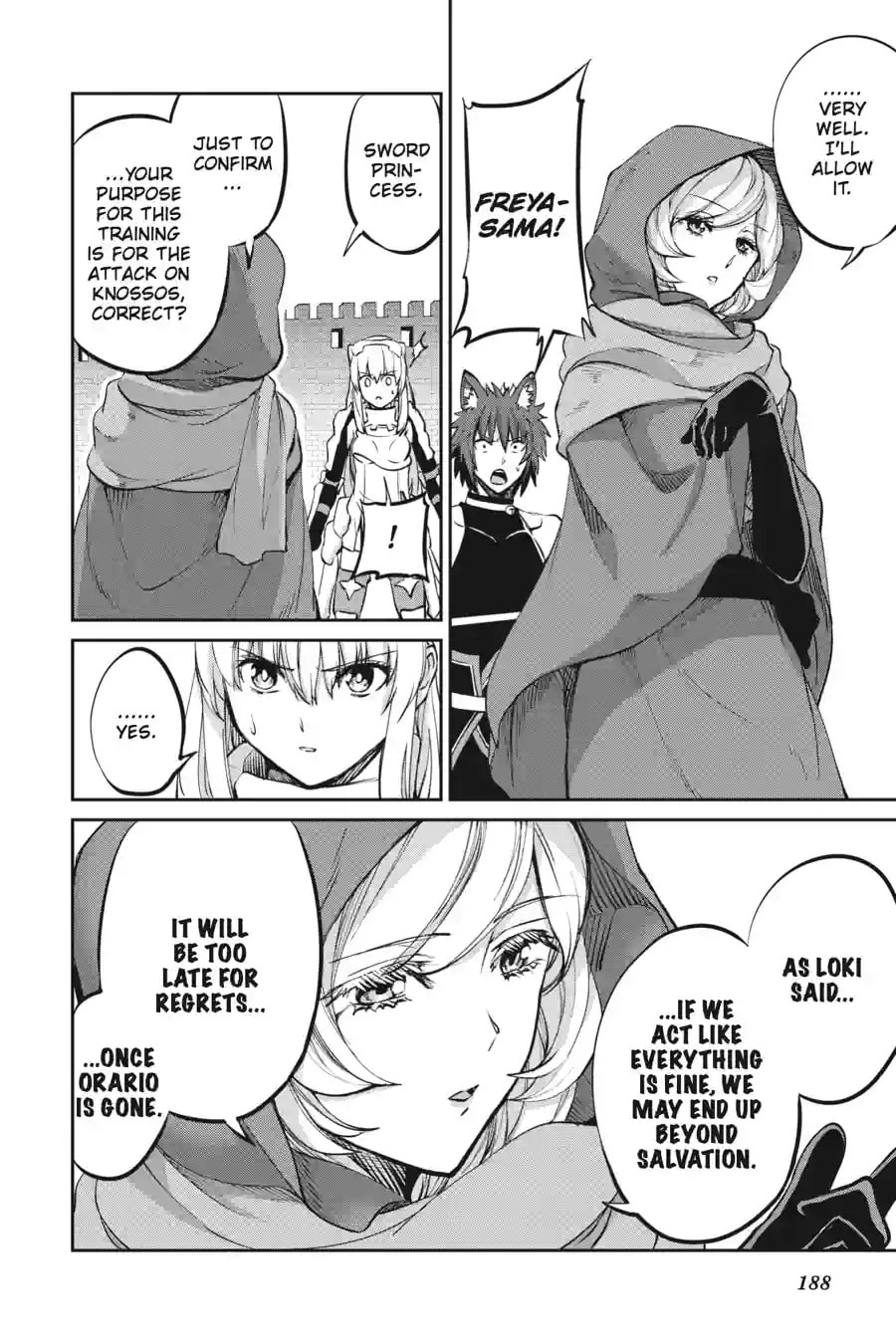 Is It Wrong to Try to Pick Up Girls in a Dungeon? On the Side: Sword Oratoria Chapter 260 page 11 - 