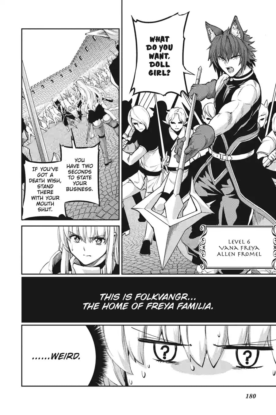 Is It Wrong to Try to Pick Up Girls in a Dungeon? On the Side: Sword Oratoria Chapter 260 page 3 - 